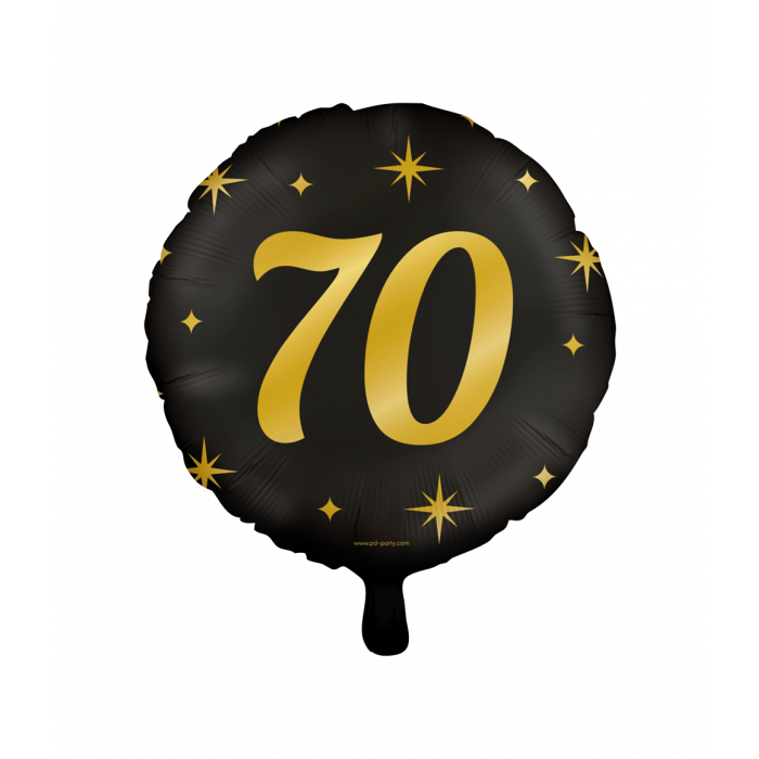 Classy party foil balloons 70