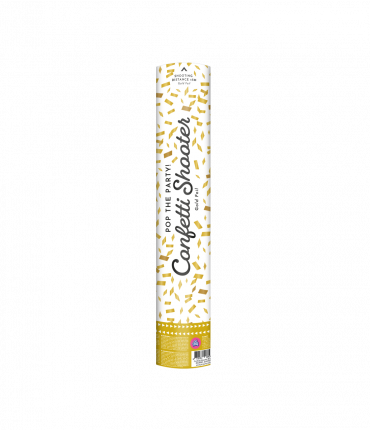 Confetti shooter 40 cm - Gold foil