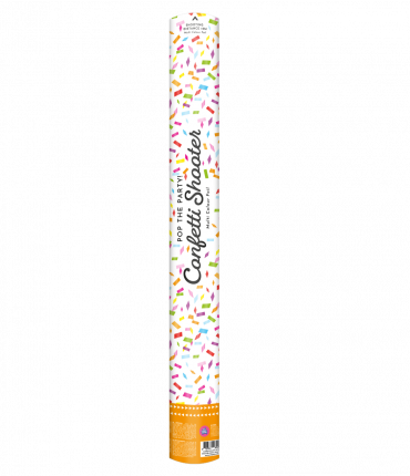 Confetti shooter 60 cm - Multi colour foil