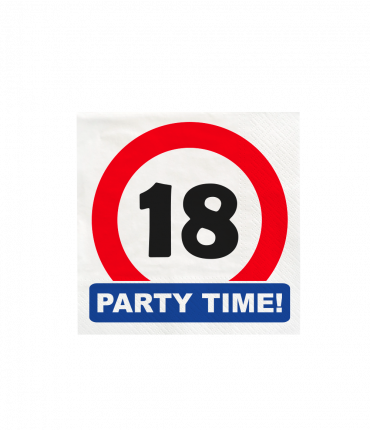 Traffic sign napkins - 18