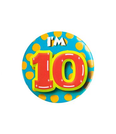 Button klein - i'm 10