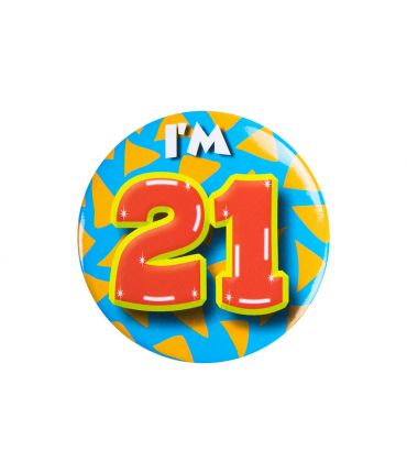 Button I'm 21