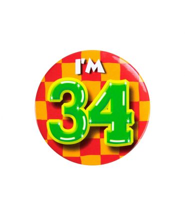 Button klein - i'm 34