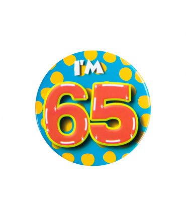 Button klein - i'm 65