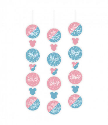 Hanging decoration - Gender reveal