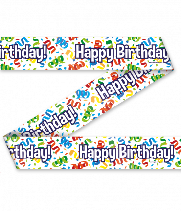 Party Tape - Happy birthday cartoon