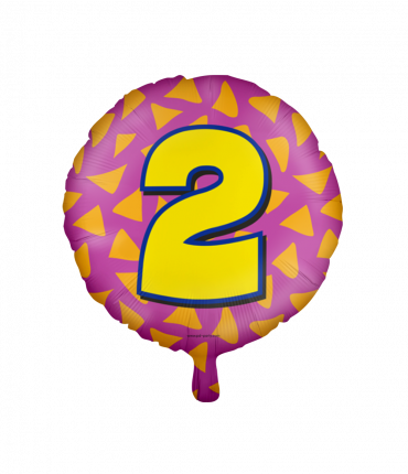 Happy foil balloons - 2 years