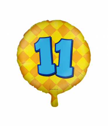 Happy foil balloons - 11 years