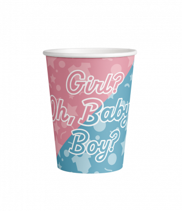 Cups - Gender reveal