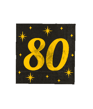 Classy Party Napkins - 80