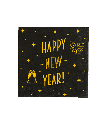 Classy Party Napkins - Happy New Year