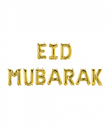Foil balloon kit - Eid mubarak