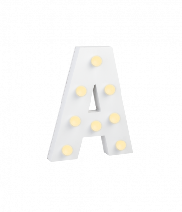 Light Letters - A