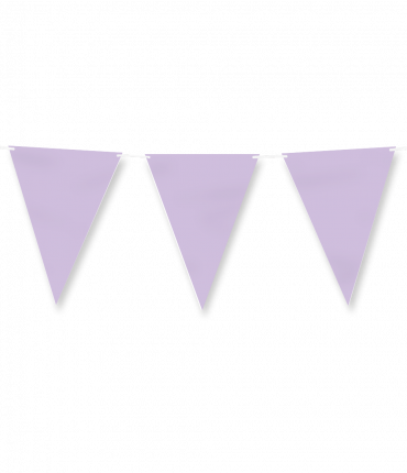 Paper flagline - Pastel purple