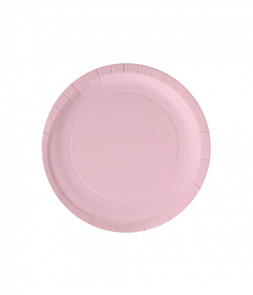 Plates - Pastel light pink