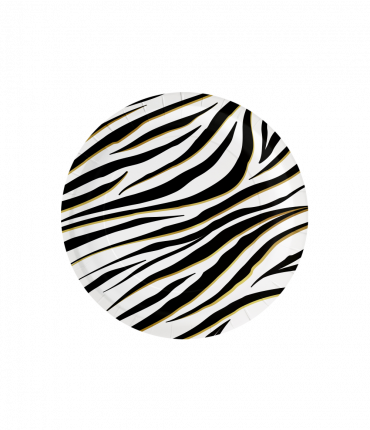 Plates - Zebra