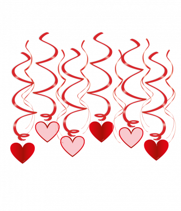 Swirl decorations - Love