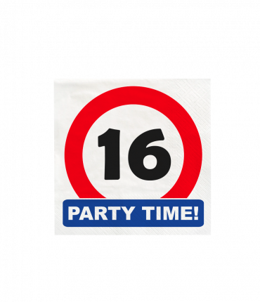 Traffic sign napkins - 16