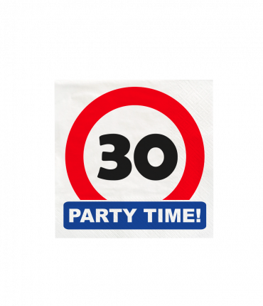 Traffic sign napkins - 30