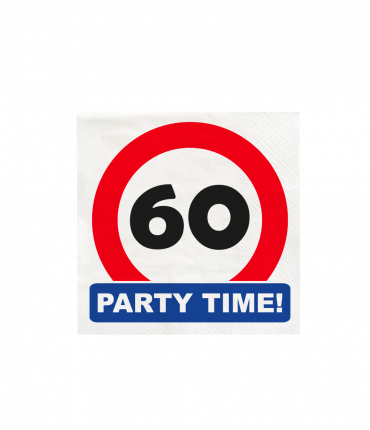 Traffic sign napkins - 60