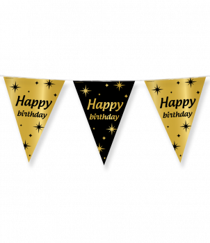 Classy Party bunting - Happy birthday