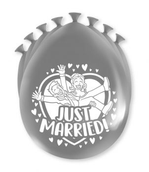 Party Ballonnen - Just married