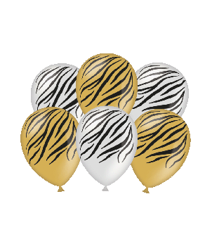 Party balloons - Zebra