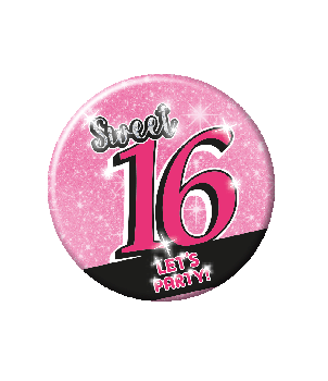 Button klein - Sweet 16