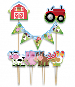 Cake decorations - Farm