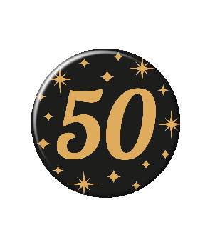 Classy party badge - 50