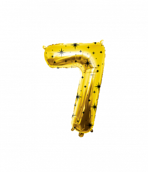 Classy party foil balloon number 86 cm - no.7