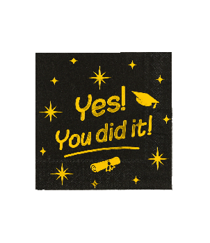 Classy Party Napkins - You did it