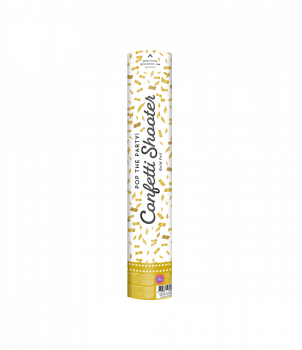 Confetti shooter 40 cm - Gold foil