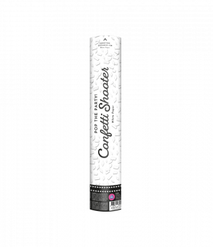 Confetti shooter 40 cm - White paper