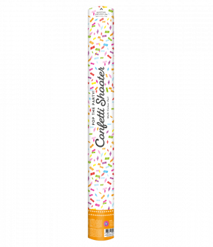 Confetti shooter 60 cm - Multi colour foil