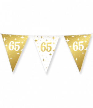 Fancy party flags foil - 65