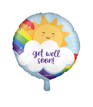 Foil balloon - Get well soon