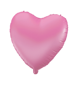 Foil balloon - Heart pink