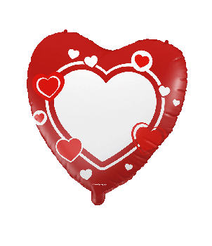 Foil balloon - Heart writable