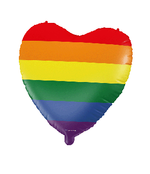 Foil balloon - Rainbow