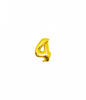 Foil Balloon 40 cm- no.4 Gold