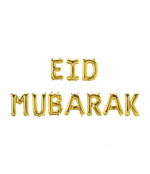 Foil balloon kit - Eid mubarak