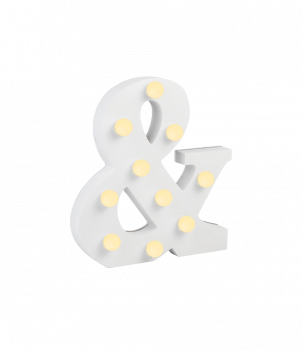 Light Letters - &