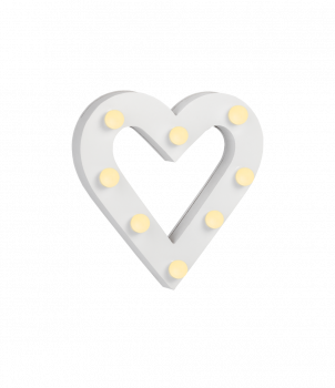 Light Letters - Heart