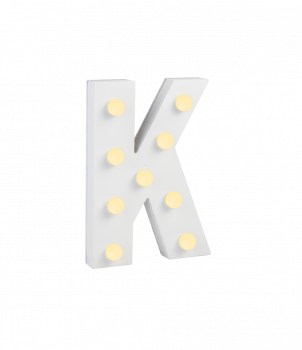 Light Letters - K