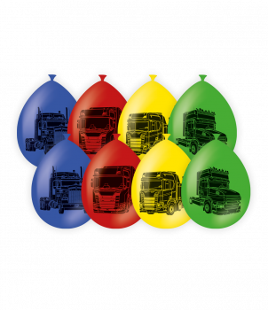 Party balloons - Trucks