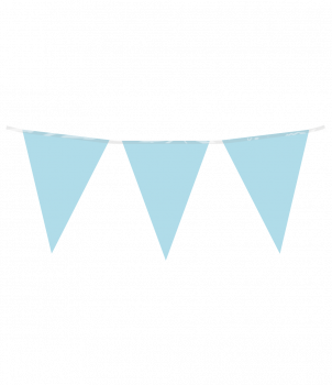 Party Flag PE - Pastel blue