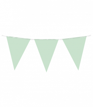 Party Flag PE - Pastel green
