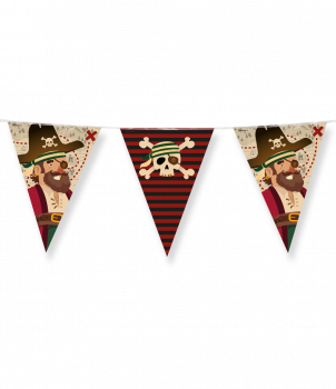 Party Flags foil - Pirates