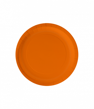 Plates - Orange